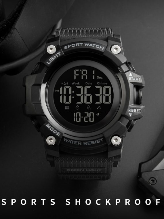 SKMEI Digital Watch For Men(Luxury Wrist Watch, Waterproof, LED, Digital, Countdown, Stopwatch) 1