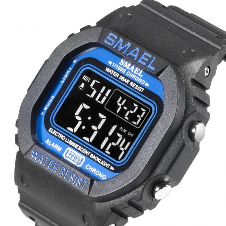 SMAEL Digital Watch For Men (LED, Military, Army, Waterproof, Stopwatch) 2
