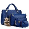 Designer Handbag in 4 Pcs - Multiple Colors 9