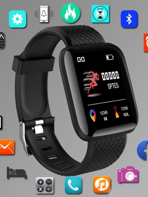 Digital Smart sport watch with digital led light 1