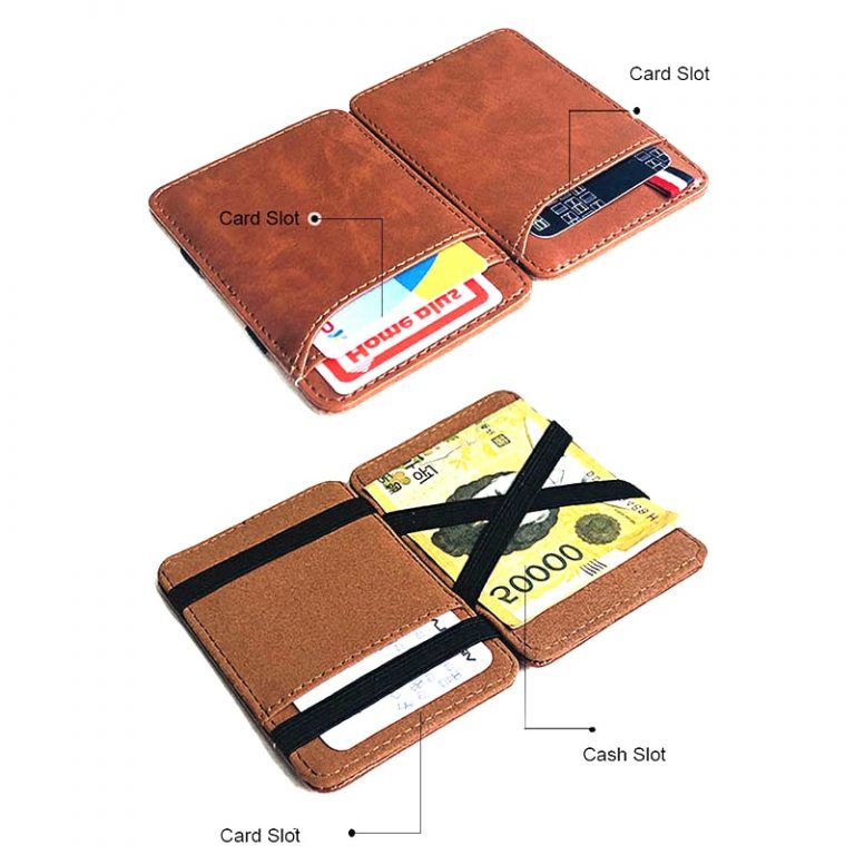 Slim Unisex Leather Designer Wallet and Credit Card Holder 4